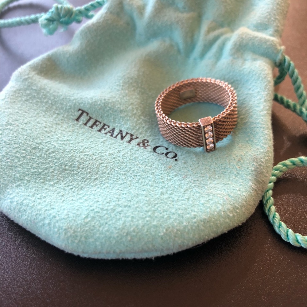 Tiffany Sterling Silver Sommerset Ring